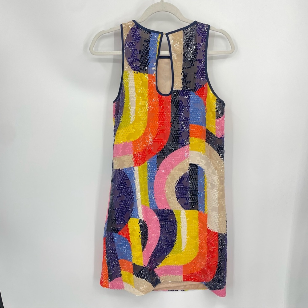 Trina Turk Multicolor Sequin Mini Dress - Picture 7 of 9